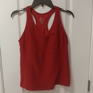Nike Dri-fit red tank - Large